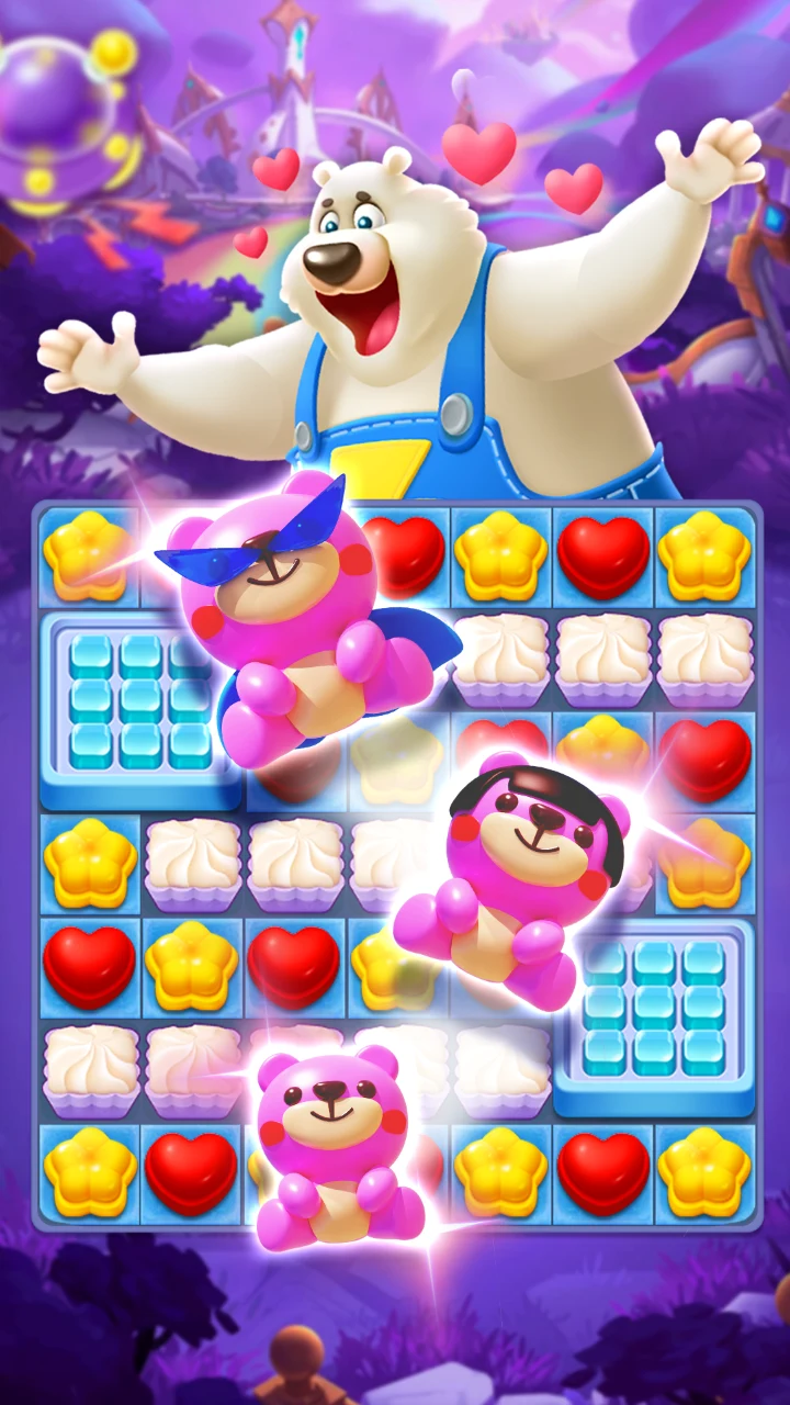 Sweet Candy Match: Puzzle Game screenshot