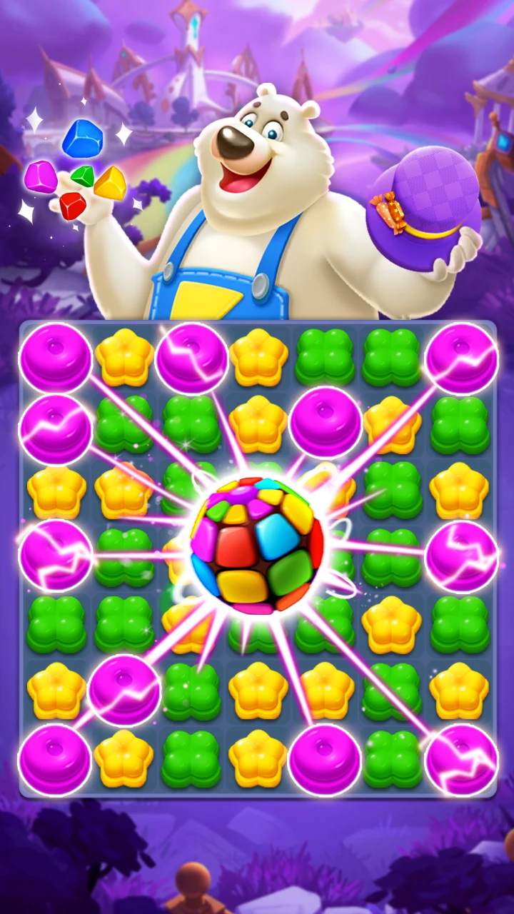 Sweet Candy Match: Puzzle Game screenshot