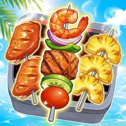 Symbol von Grill Match - Essen sortieren